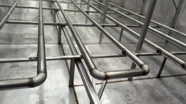匠心履约 精工交付｜我司江阴纺织厂蒸汽回用水箱及内部蒸汽盘管现场制作项目圆满竣工