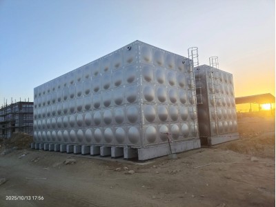 克服万难，使命必达——我司圆满完成乌兹别克斯坦Sarimay项目2台消防水箱安装任务